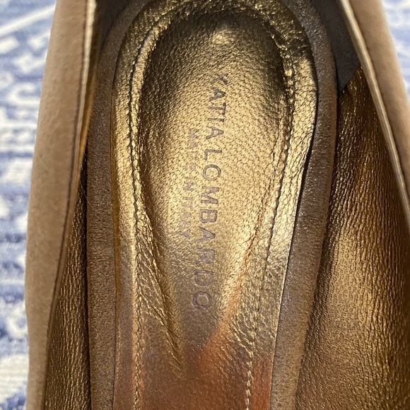 Katie Lombardo peep toe stilettos. Sz 38 - Picture 6 of 6